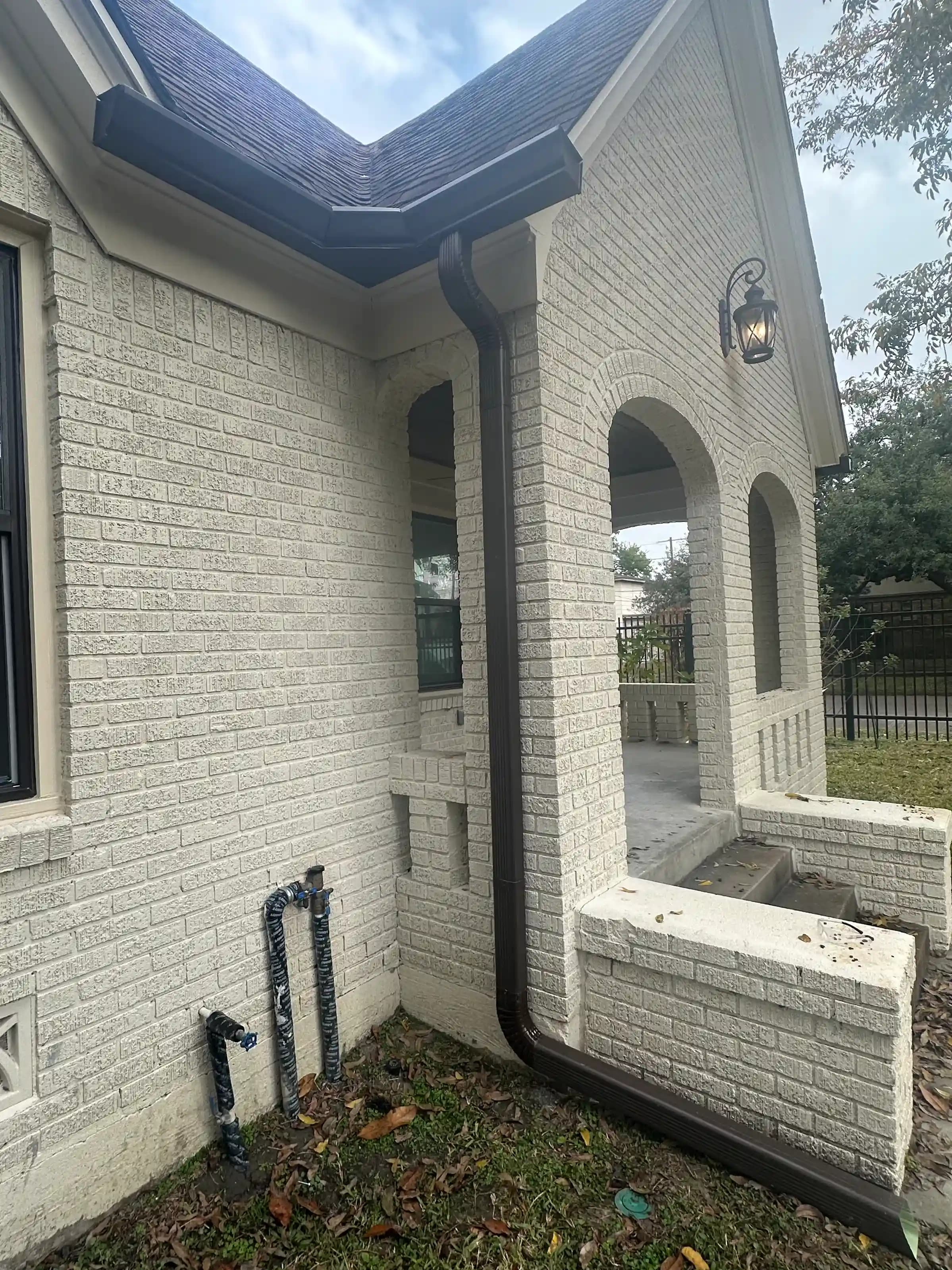 Glass shower enclosure