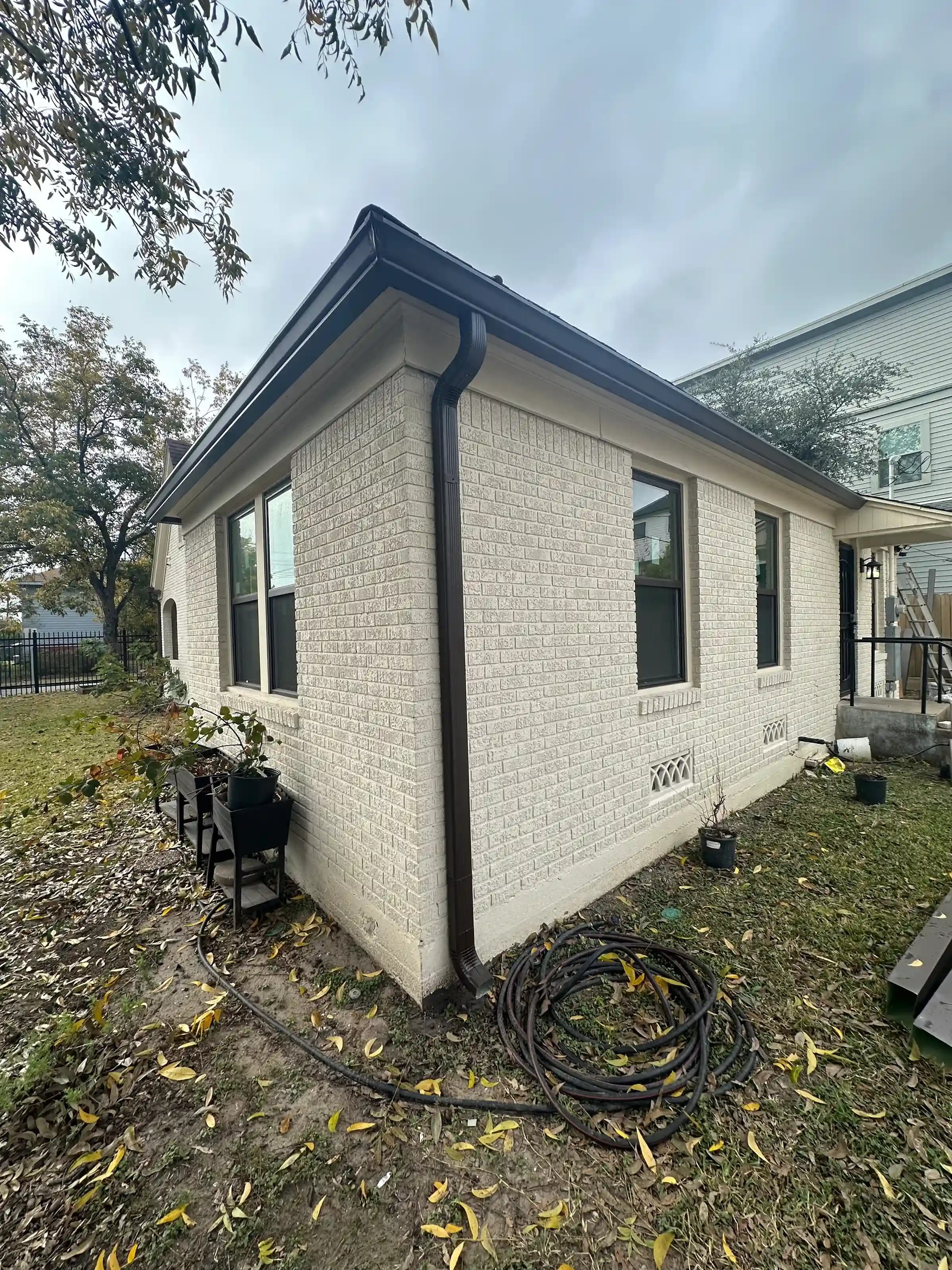Glass shower enclosure